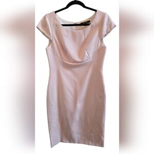 Brooks Brothers Cocktail Dress, Blush Pink, Midi Length, Sz 6